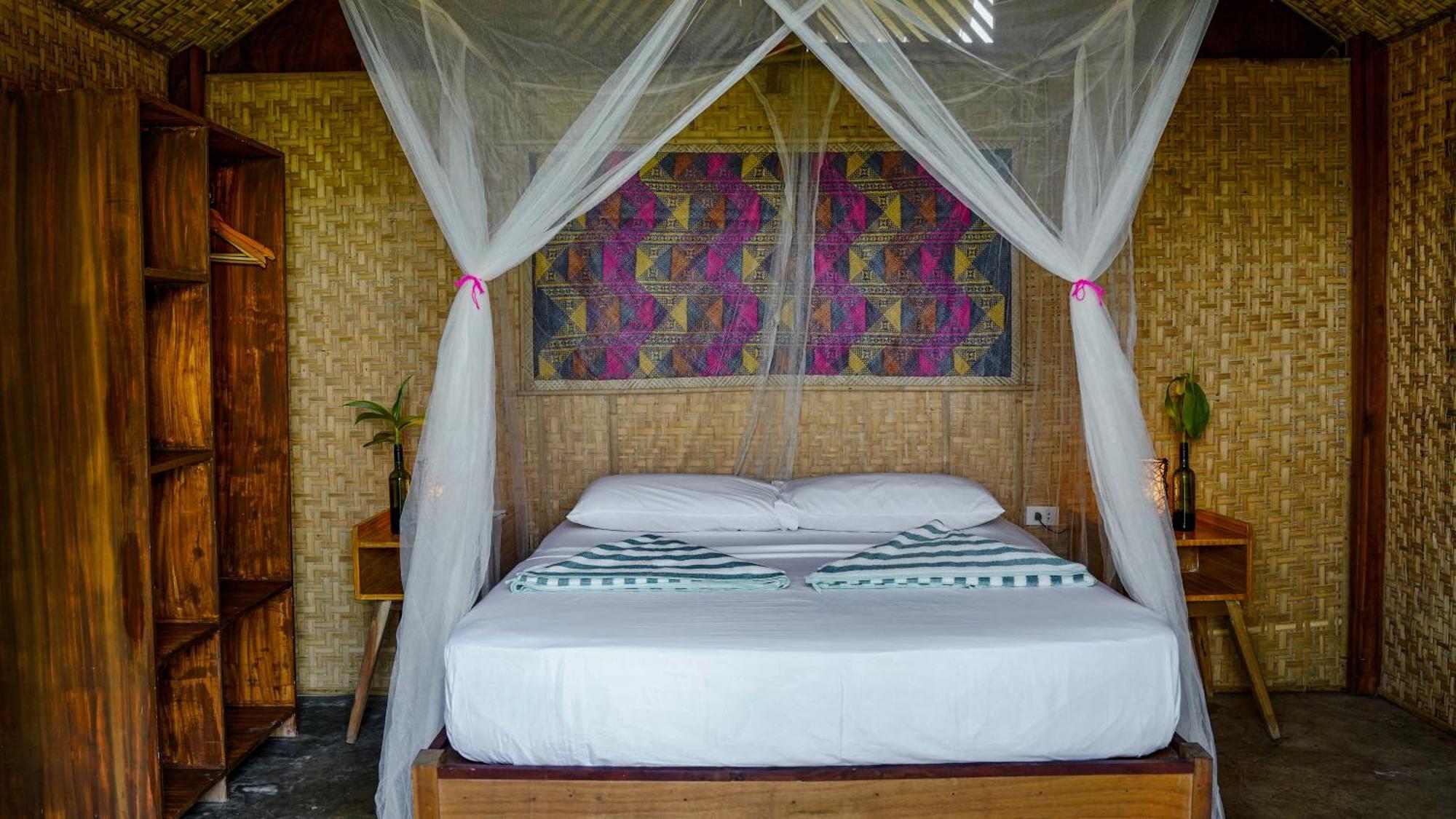 Eco Sanctuaries Nature Lodge Nacpan Beach, 엘니도 외부 사진