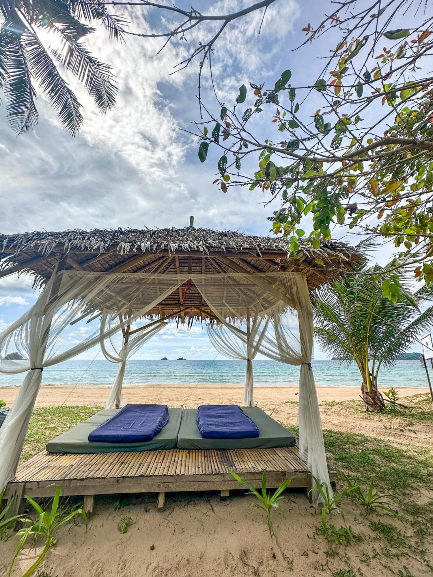 Eco Sanctuaries Nature Lodge Nacpan Beach, 엘니도 외부 사진