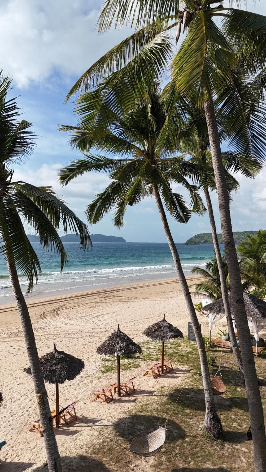 Eco Sanctuaries Nature Lodge Nacpan Beach, 엘니도 외부 사진