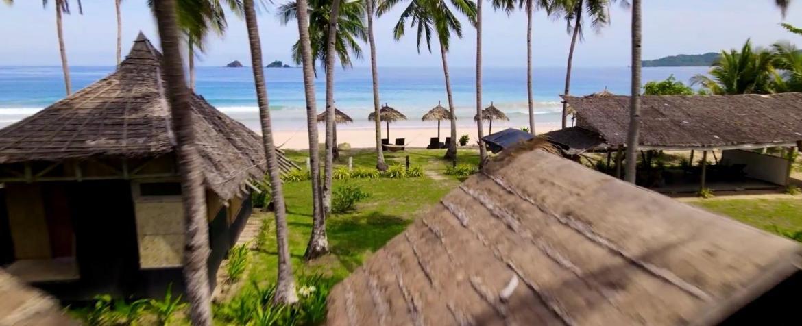 Eco Sanctuaries Nature Lodge Nacpan Beach, 엘니도 외부 사진